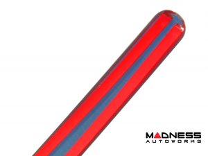 FIAT 500L Front Hood Spear - Chrome Stainless Steel - OMAC 2014-2020